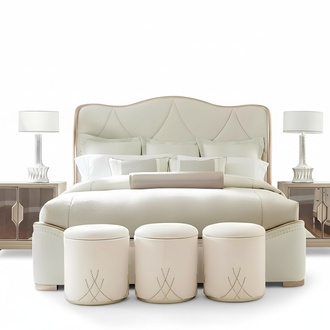 Klassisches Bett Doppelbett Betten Holz Landhaus Stil Echtes Holz Schlafzimmer