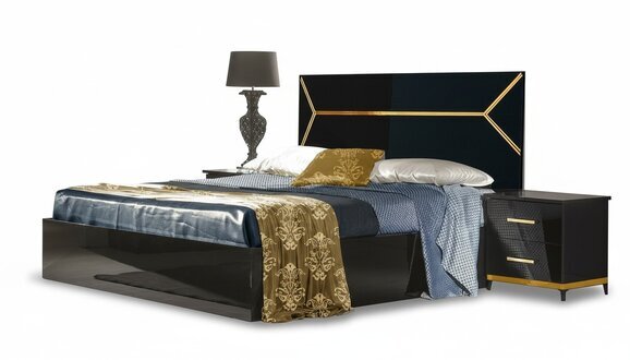 Klassisches Stil Betten Leder Doppel Hotel Bett Moderne Schlafzimmer