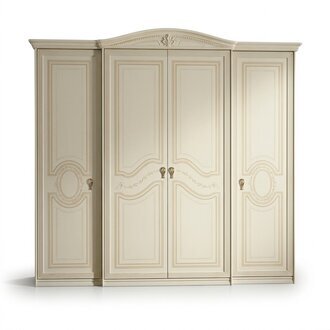 Kleiderschrank Schlafzimmermöbel aus Naturholzmöbel Kleiderschränke Design Weiß