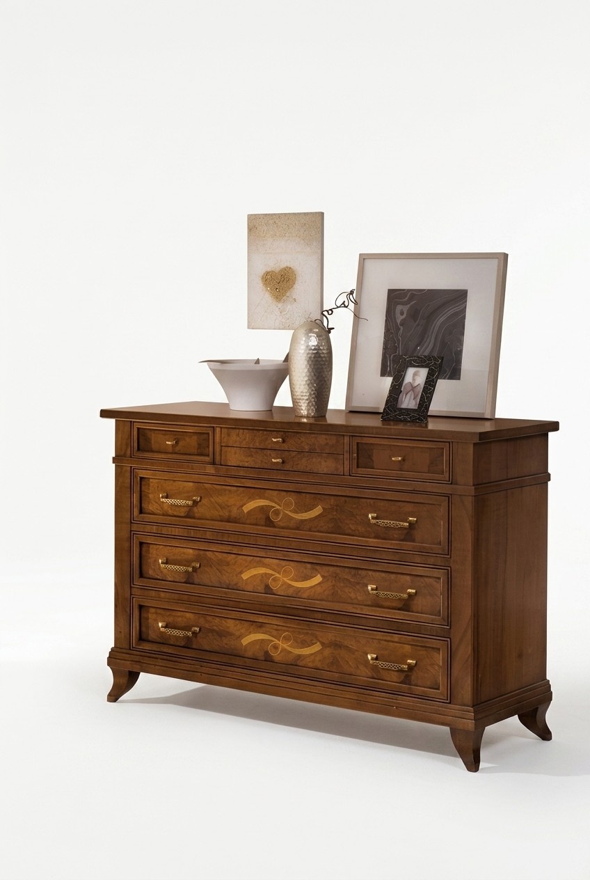 Kommode Design Kommoden Schrank Holz Anrichte Konsole Schränke Möbel Braun
