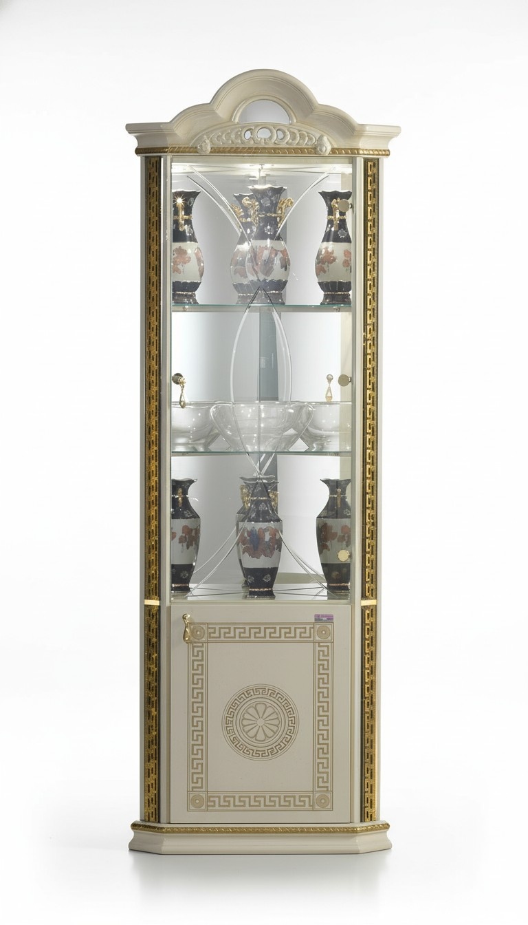 Kommode Regal Holz Vitrine Schrank Anrichte Schränke Klassische
