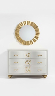 Kommode Schrank Luxus Kommoden Schrank Regal Konsole Möbel Holzschrank Italy Neu