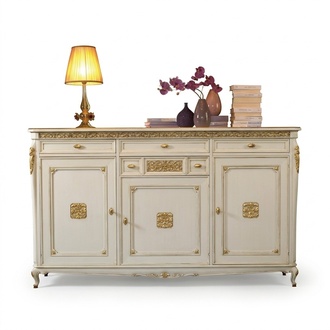 Kommode Vitrinen Weinschrank Schrank Regal Schränke Landhaus Anrichte Vitrine