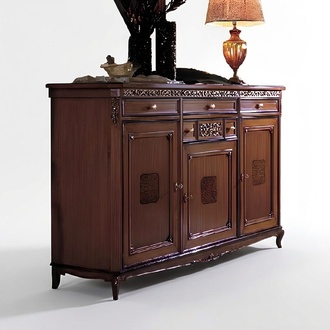 Kommode Wohnzimmer Kommode Holz Schubladen Sideboard Schrank Schränke Massiv