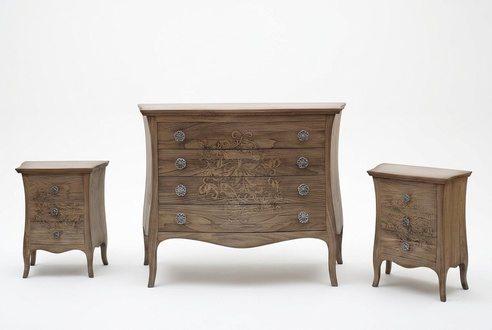 Kommoden Holz Schränke Anrichte Möbel Luxus Kommode Sideboard Schrank Italien