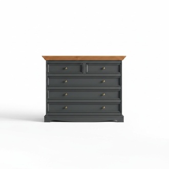 Kommoden Sideboards 5 Schubladen Hochschrank Schrank Regal Kommode Sideboard Neu
