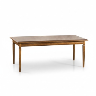 Konferenztisch Esstisch Echtes Holz Esszimmer Möbel Klassischer Tisch Abendessen