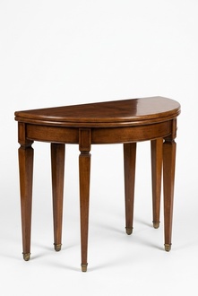 Konsolen Wohnzimmer Braun Beistelltisch Klassisch Design Möbel Holz Neu