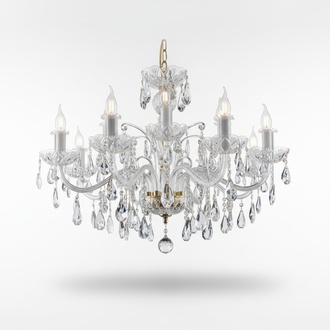 Kristall Kronleuchter Luster Leuchte Bohemia Lampe Deckenleuchte