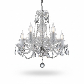 Kronleuchter Decken Leuchte Kristall Neu Bohemia Klassische Lampe