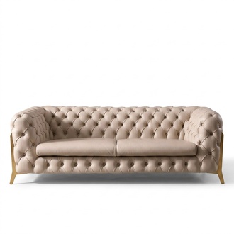 Kunstleder 3 Sitzer Sofa Wohnlandschaft Relax Sitz Design Couch Lounge Sofas