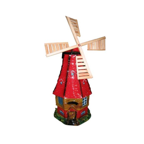 Design Mühle Figur Statue Skulptur Höhe 80 cm Statuen Figuren Dekoration