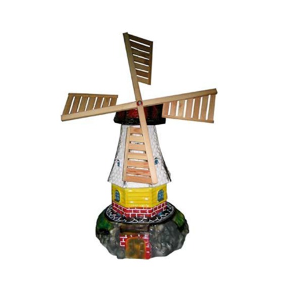 Design Mühle Figur Statue Skulptur Höhe 70cm Statuen Figuren Dekoration