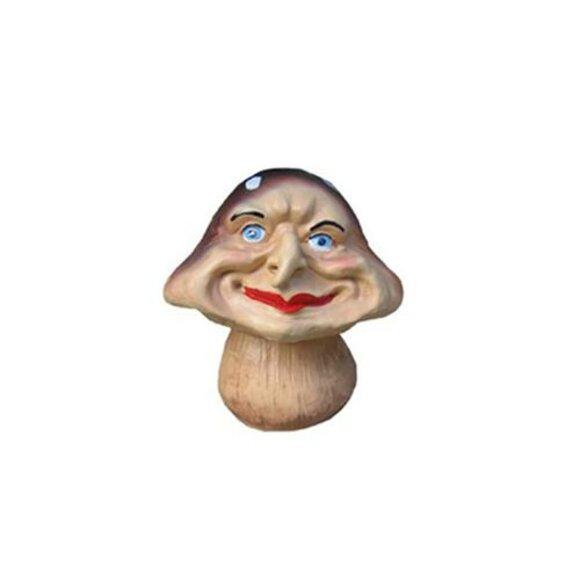Skulptur Pilz Haus Statue Garten Figuren 17cm Skulpturen Statuen Figur