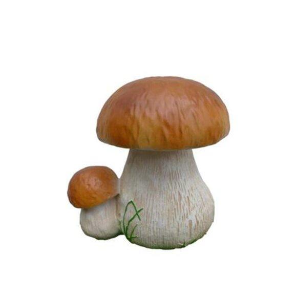 Skulptur Pilz Haus Statue Garten Figuren L59 Statuen Skulpturen Figur