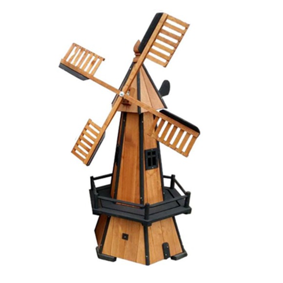Design Mühle Figur Statue Skulptur Höhe 127cm Statuen Figuren Dekoration