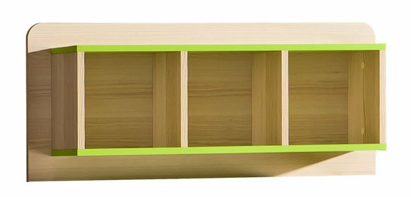Wandregal Hängeregal Lounge Bücherregal Bücher Kinderzimmer Holz Regal