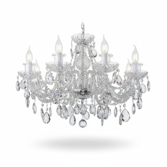 Lampe Luster Hänge Kronleuchter Leuchte Lampen Kristall Leuchten