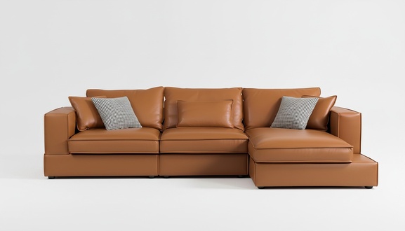 Leder Eck Garnitur Sofa Couch Wohn Zimmer Sitz Landschaft L Form Luxus