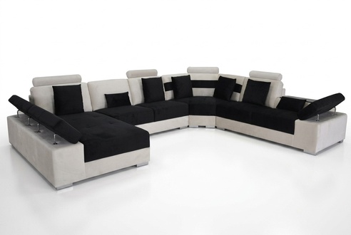 Ecksofa L-form Gelbe Ecksofa Eckcouch mit Bettkasten Sofa Wohnlandschaft