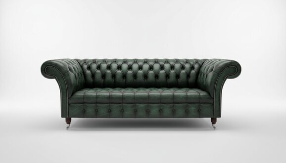 Ledersofa Sofa Couch Polster Garnitur 3 Sitzer Sofas Couchen