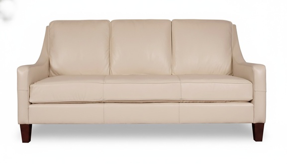Ledersofa Textil Stoff 3 Sitzer Couch Designer Sitz Polster Garnitur Beige