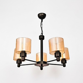 Loft Deckenleuchte Luster Glass Deckenlampe Wohnzimmer Hängelampe 65x70