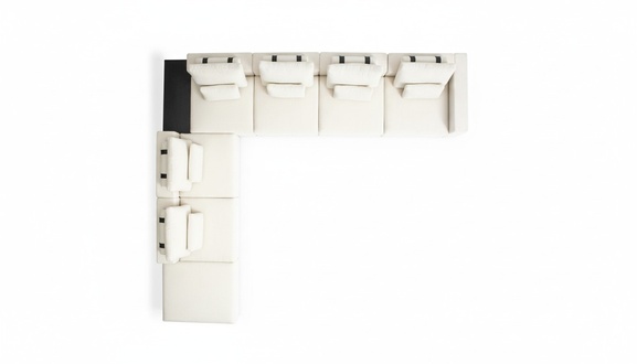 Loungemöbel-Set Wohnzimmer Beige Polstersofa Couchgarnitur Möbel Neu