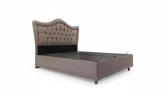 Luxus Bett mit Kingsize Matratze Hotelbett Bettkasten Schlafzimmer Betten
