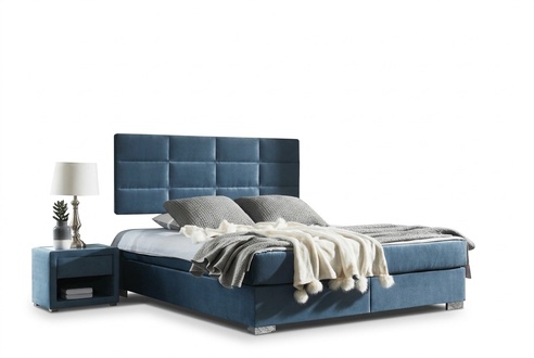 Luxus Boxspring Bett 140 160 180 x 200cm Betten Doppel Schlafzimmer Möbel Stoff