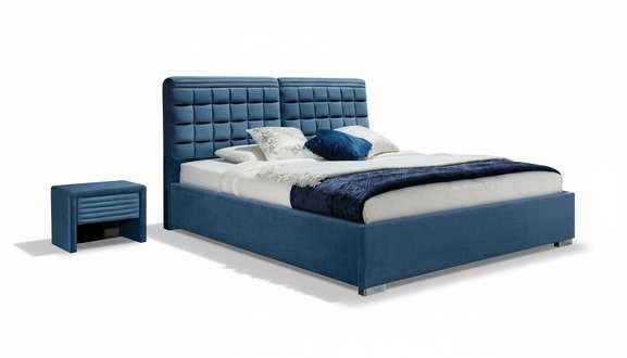 Luxus Boxspring Bett Design Stoff Hotel Betten Schlafzimmer Möbel Doppel