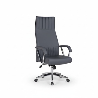 Luxus Bürostuhl Sessel Wohnzimmer Chefsessel Bürosessel Drehstuhl Stuhl Grau
