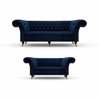 Luxus Design Möbel Set Dreisitzer Sofa Zweisitzer Couch Komplett Wohnzimmer
