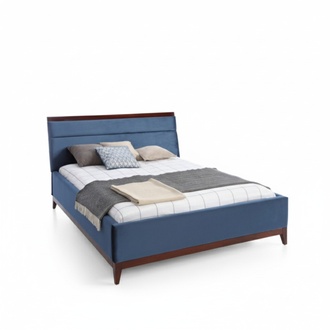 Luxus designer Hotel Bett TARANKO Polster Betten Textil Doppel Ehe Neu