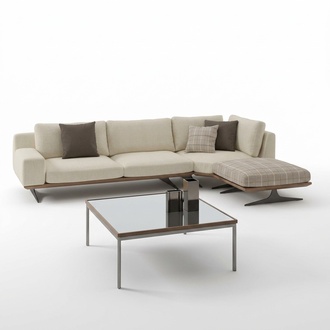 Luxus Ecksofa L Form Design Polstermöbel Garnitur Wohnzimmer Couchtisch