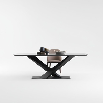 Luxus Esstisch Design Tisch Esszimmer Tische Metall Design Möbel