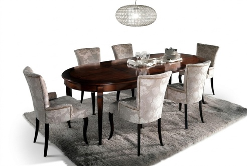 Luxus Esstisch Italienische Design Möbel Einrichtung Tische Massivholz Tisch