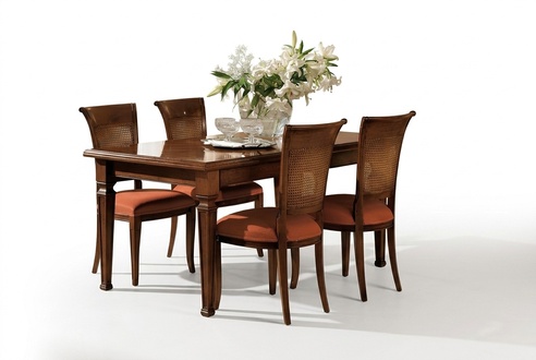 Luxus Italienische Esstisch Design Möbel Einrichtung Tische Massivholz Tisch