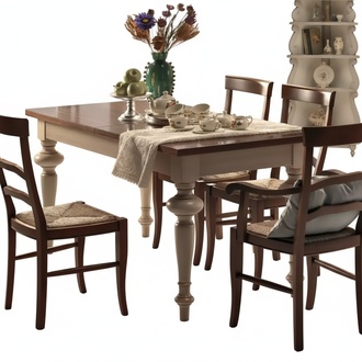Luxus Klassisch Esstisch Holz Rechteckig Braun Tisch Esszimmer Esstische Neu