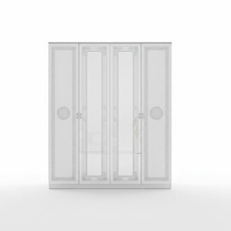 Luxus Kleider Schrank Deko Designer Hochglanz Kleiderschränke Möbel Wohnen