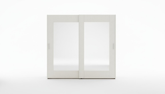 Luxus Kleiderschrank mit Schwebetüren Schlafzimmer Schränke Schrank Modern Holz
