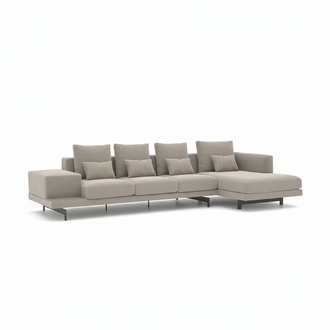 Luxus Möbel Modern Garnitur Ecksofa L-Form Designer Einrichtung Polstermöbel