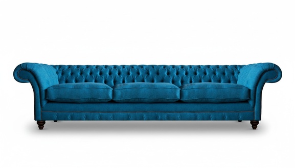 Luxus Neu Sofa Dreisitze Couch Wohnzimmer Einrichtung Polstermöbel Chesterfield