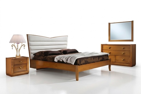 Luxus Schlafzimmer Bett Doppelbett Holz Betten Doppel Bettrahmen