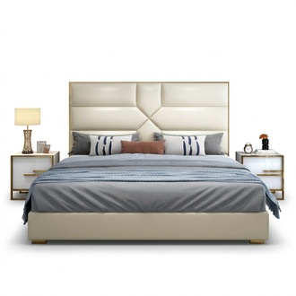 Luxus Schlafzimmer Bett Polster Design Luxus Doppel Hotel Betten Hotel