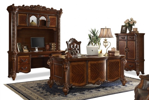 Luxus Schreibtisch Tisch Büro Office Antik Stil Barock Rokoko Barock Tische