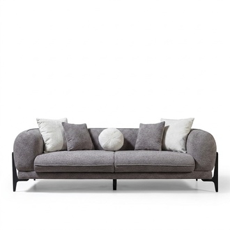 Luxus Sofa Dreisitzer Couch Wohnzimmer Modern Polstersofas Design Neu