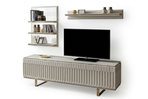 Luxus tv -Ständer Wohnzimmer rtv Lowboard Sideboard Kommode Wohnwand Modern Neu