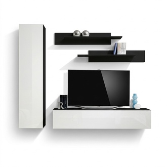 Luxus Wohnwand Designer Einrichtung Wohnzimmermöbel Wandschrank Regale Neu