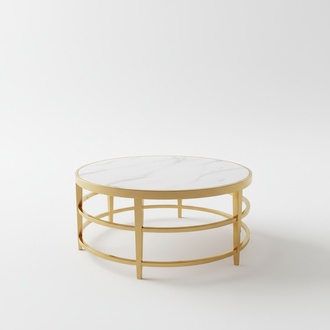 Luxus Wohnzimmer Couchtisch Edelstahl Hochglanz Tische Design Möbel